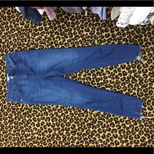 Madewell 10” high rise skinny’s